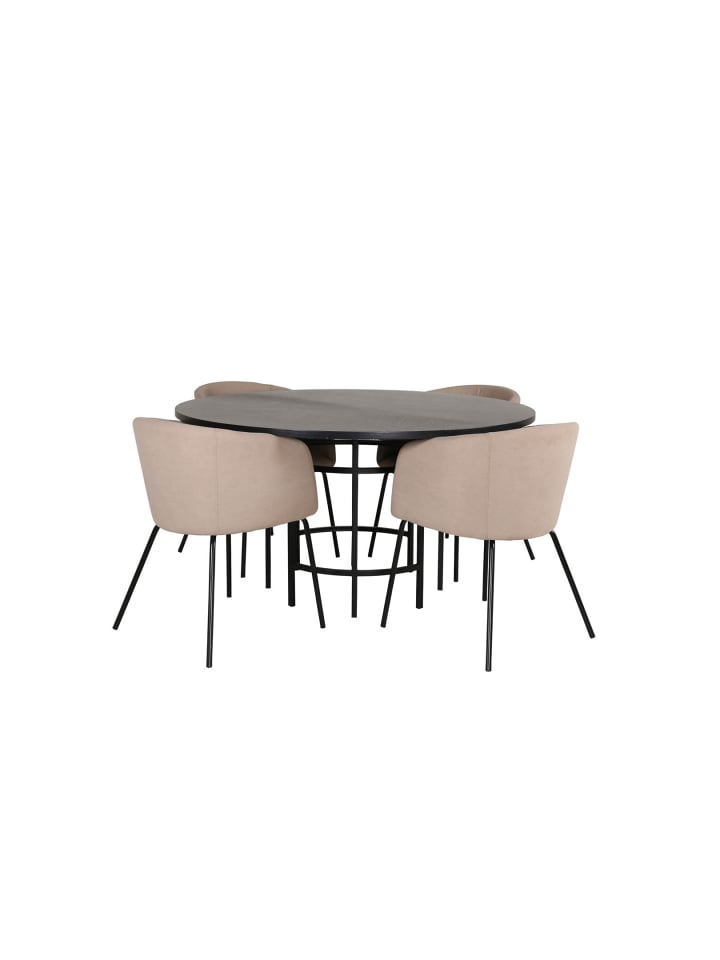 ebuy24 Essgruppe Copenhagen 1 Khaki 140 x 140 cm günstig kaufen onesize