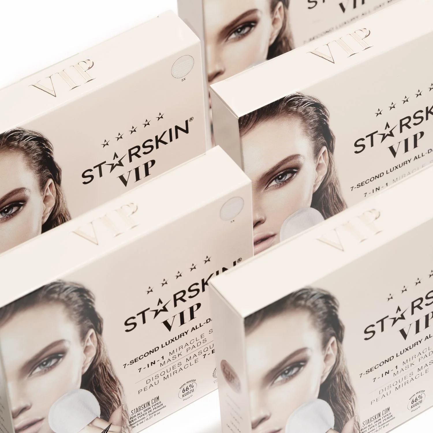 Mascarilla facial iluminadora VIP de lujo de 7 segundos para todo el día