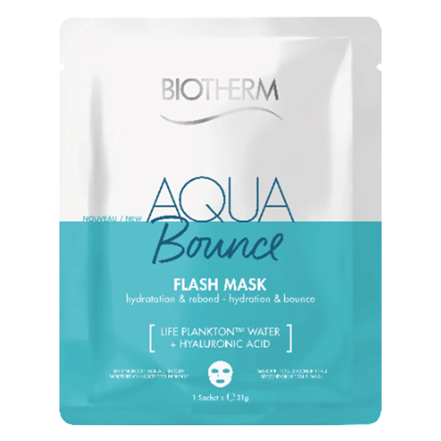 Aquasource Aqua Bounce Flash Mask - Ενυδατική Μάσκα Προσώπου