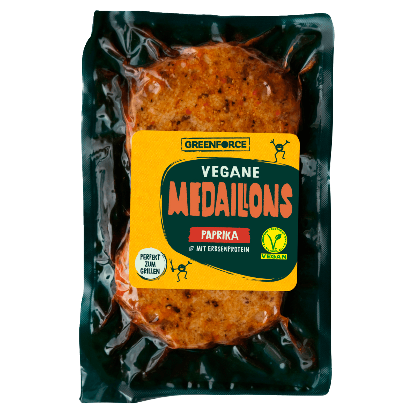 Greenforce Vegane Medaillons Paprika 180g