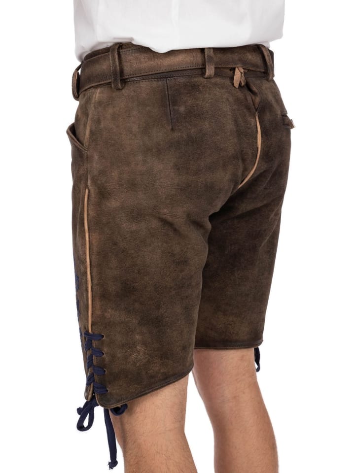 MADDOX Lederhose UTZ in braun günstig kaufen