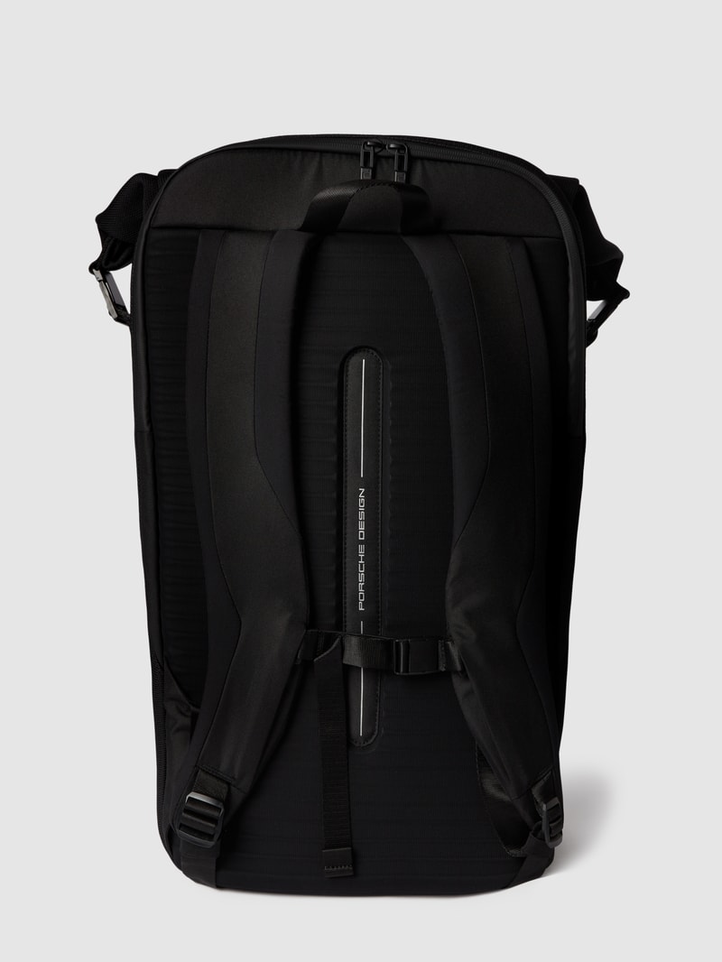 Rucksack mit Label-Patch Modell 'Porsche Design' in schwarz