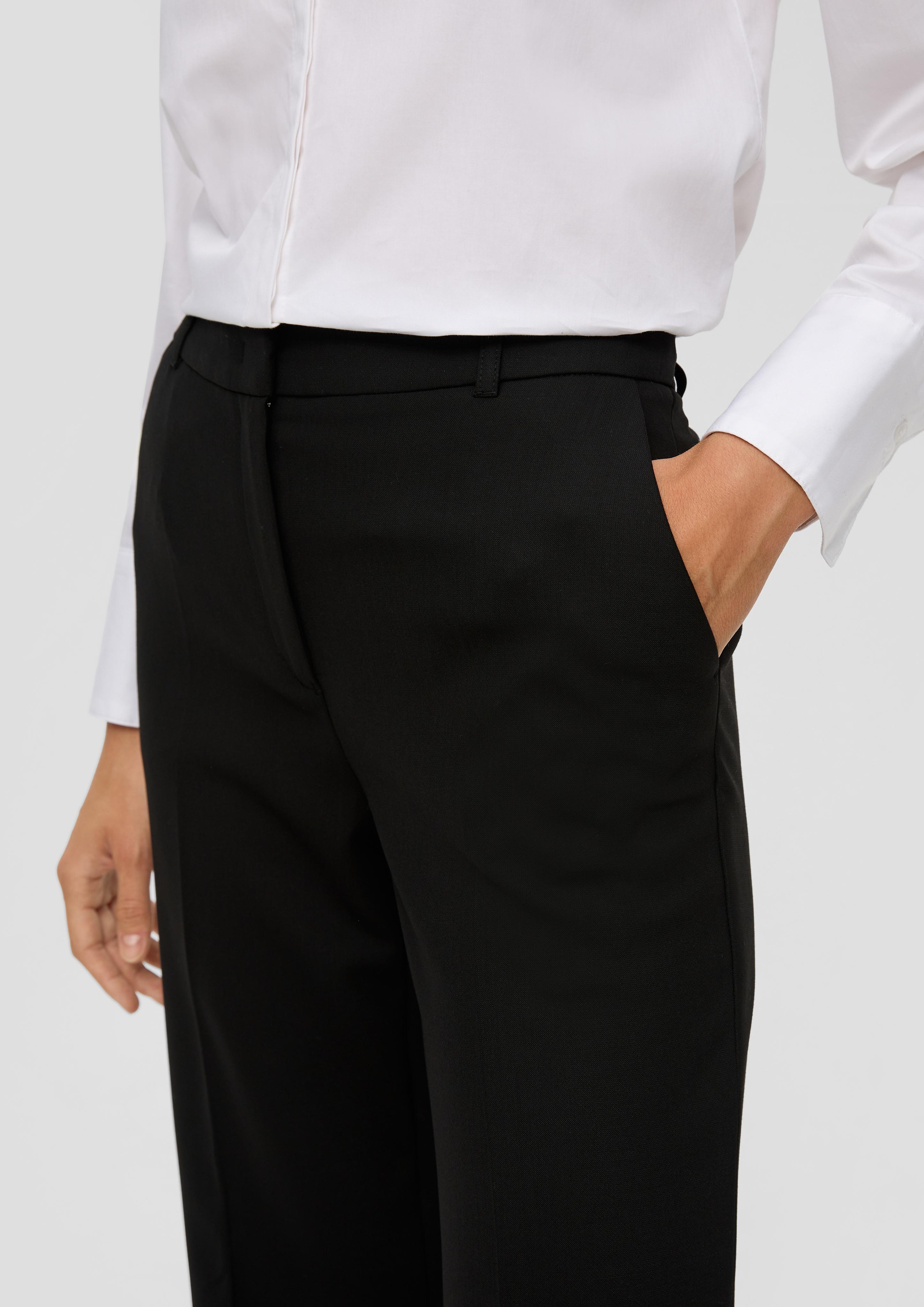 Regular: Stoffhose aus Viskosemix  2136881-9999
