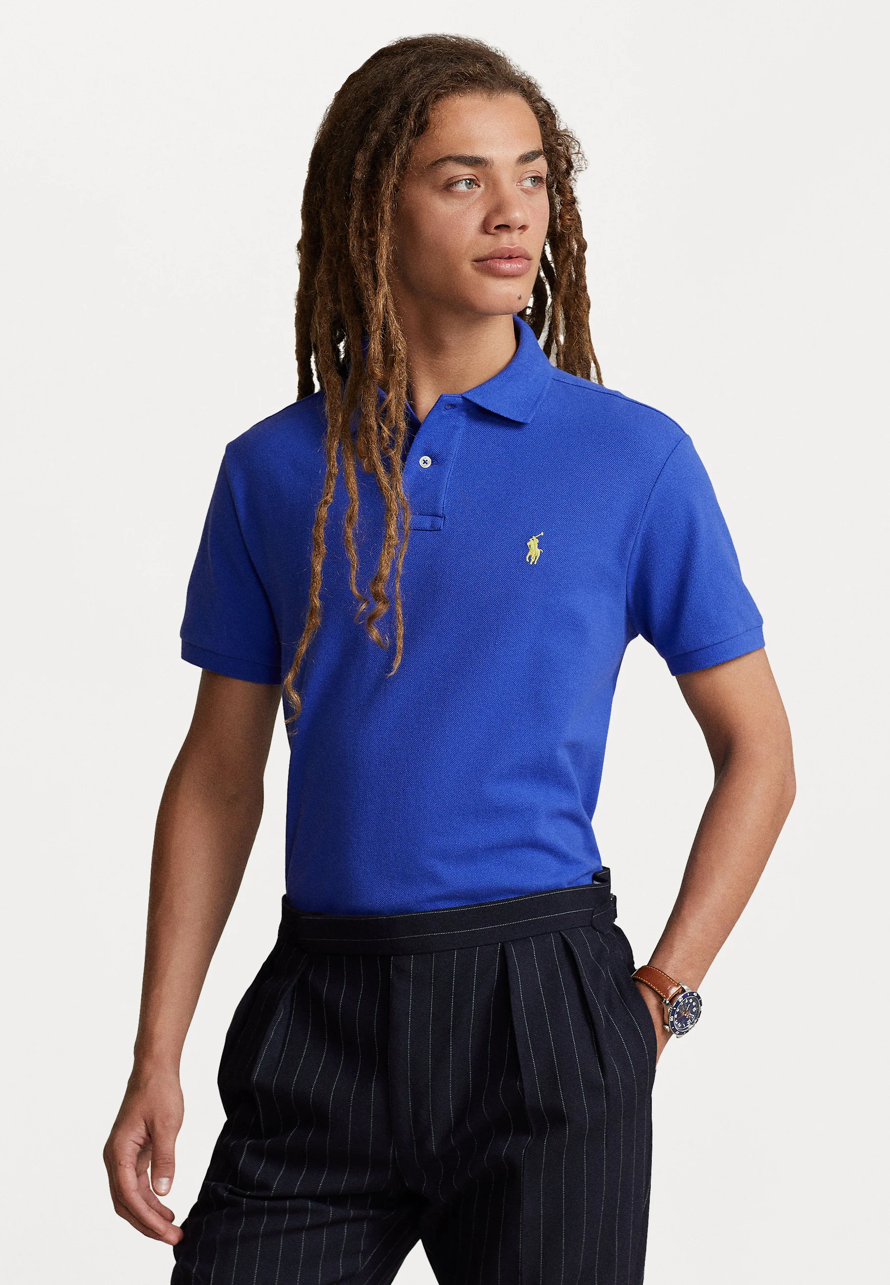 Polo Ralph Lauren SLIM FIT MESH SHIRT - Polo