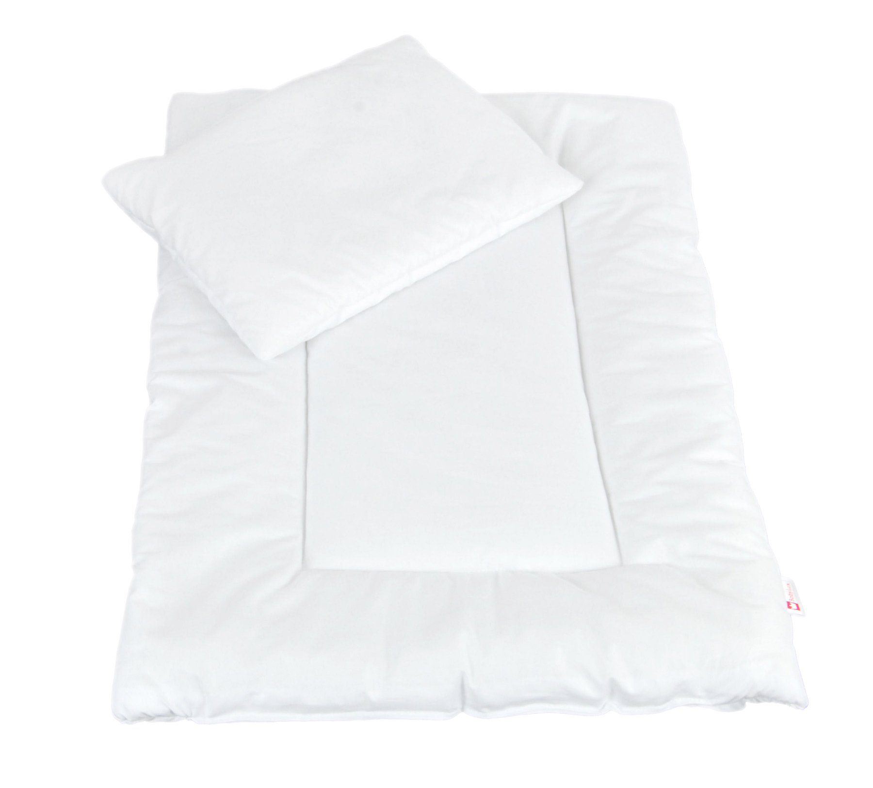 Kinderbettdecke + Kopfkissen, BABYLUX 2 tlg. Set KinderzimmerBettwäsche FÜLLUNG 100 x 135 cm Decke und Kissen, BabyLux, BabyLux Füllung 100 x 135 cm