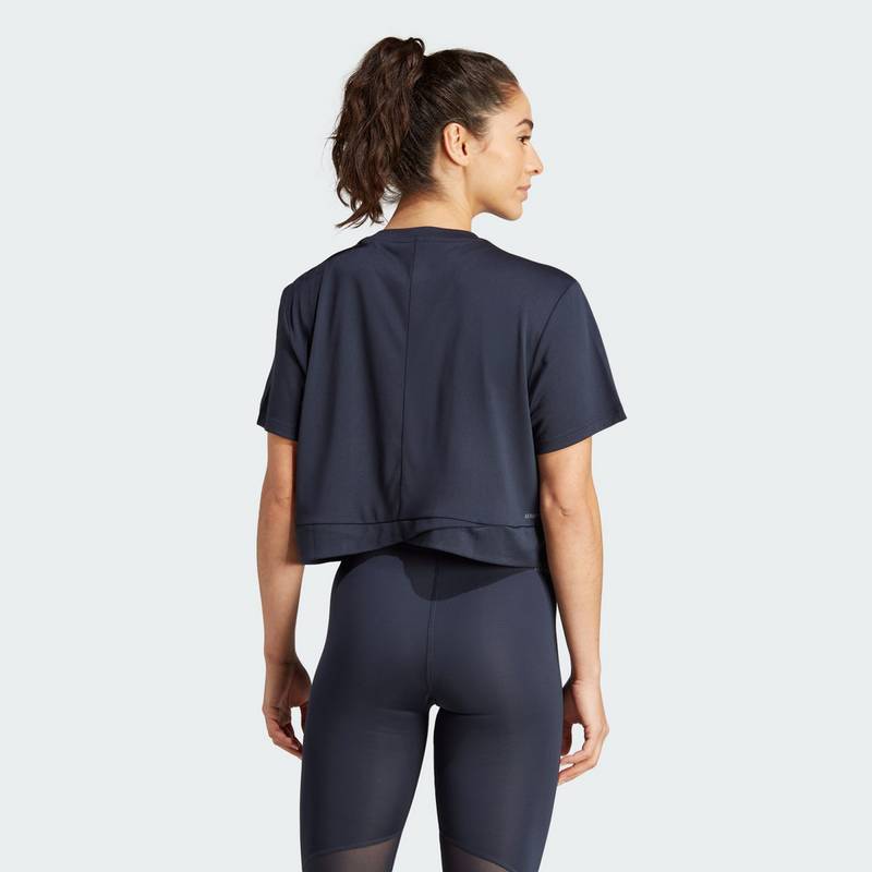 adidas Real Madrid Crop-Shirt T-Shirt Damen