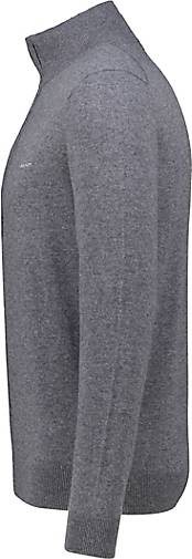 GANT Herren Strickjacke mit Lammwolle EXTRAFINE LAMBSWOOL ZIP CARDIGAN