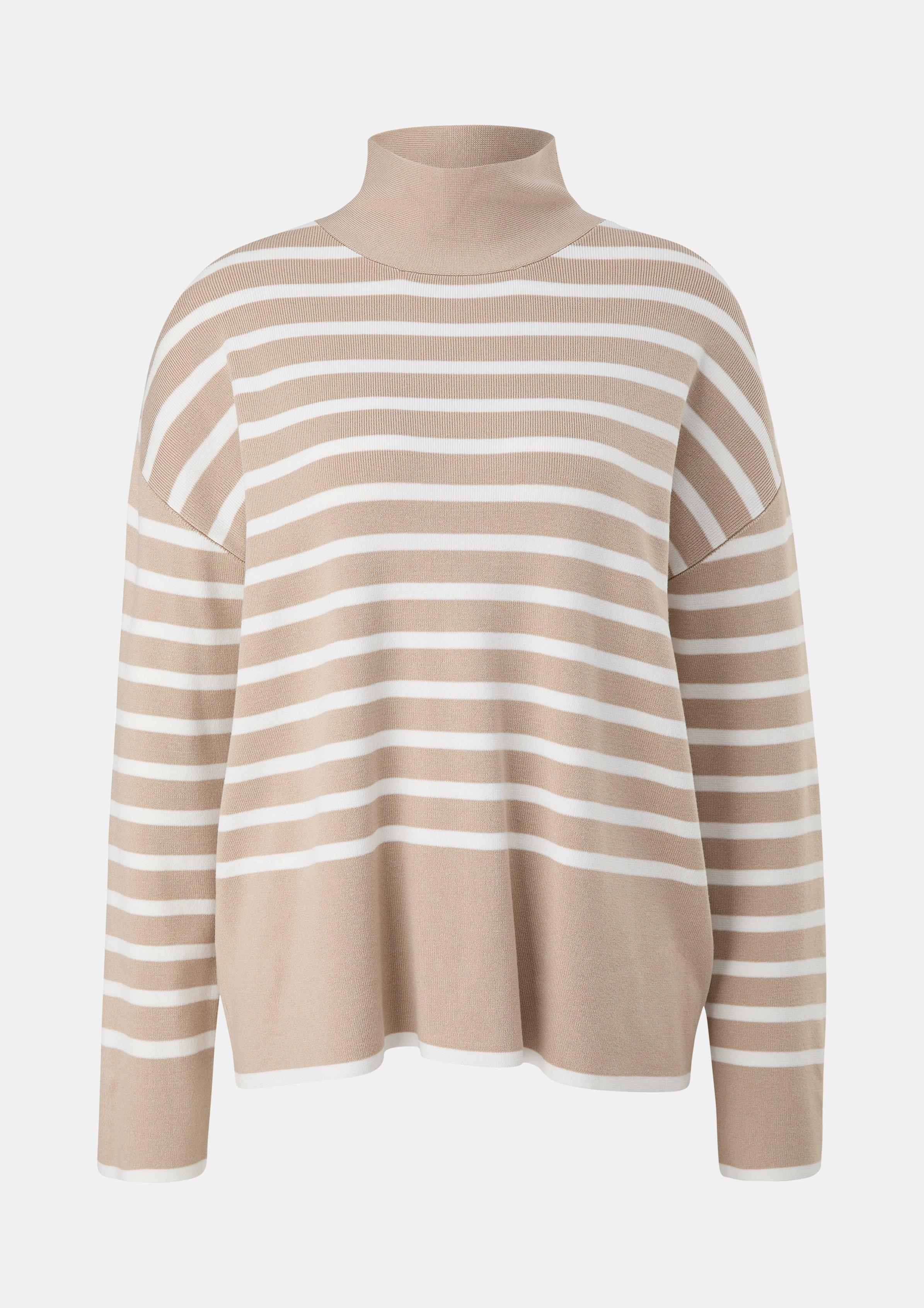 Strickpullover aus Viskosemix - beige