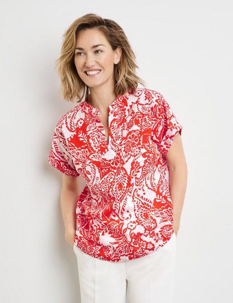 Legeres Blusenshirt aus Baumwolle