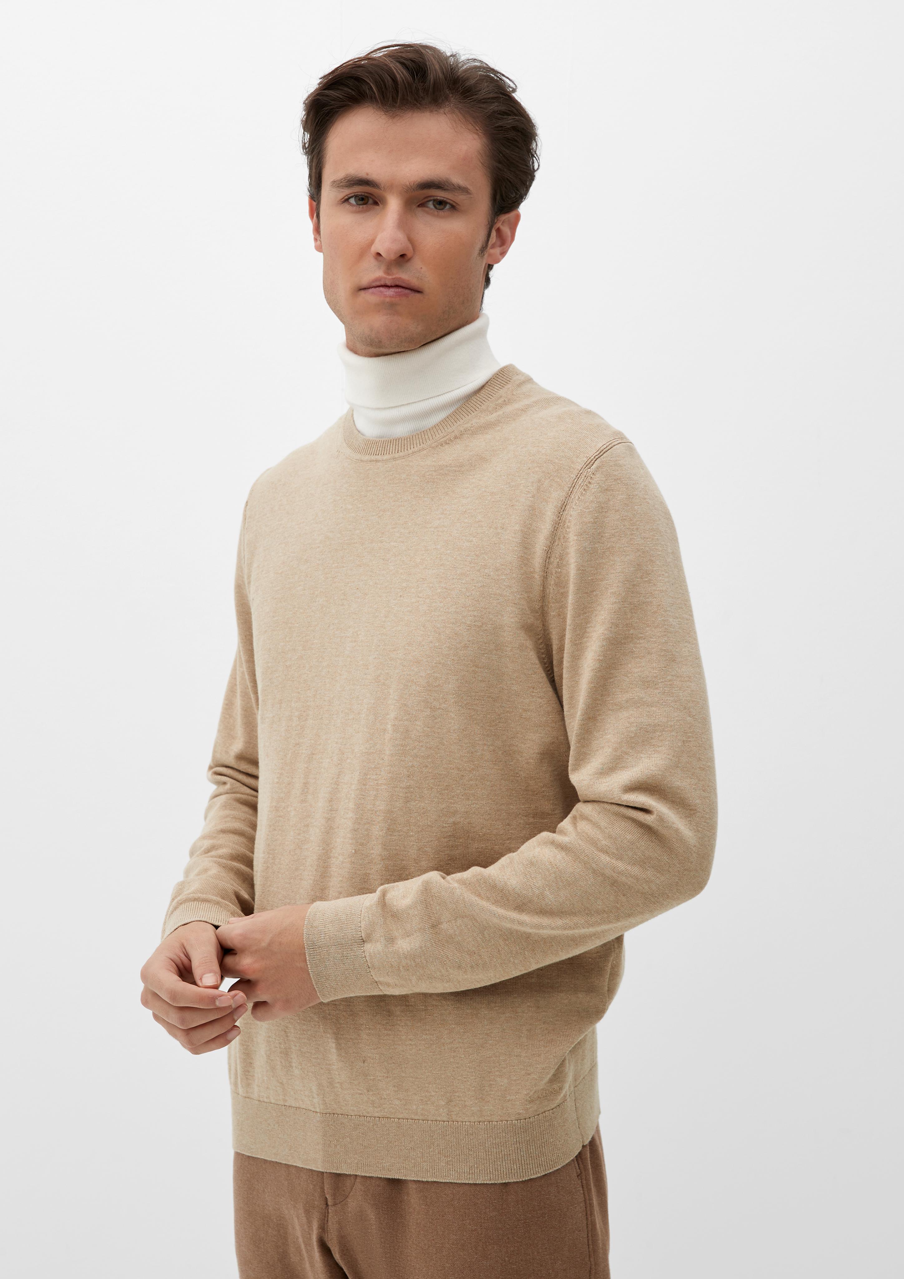Strickpullover in melierter Optik  2124549-82W0