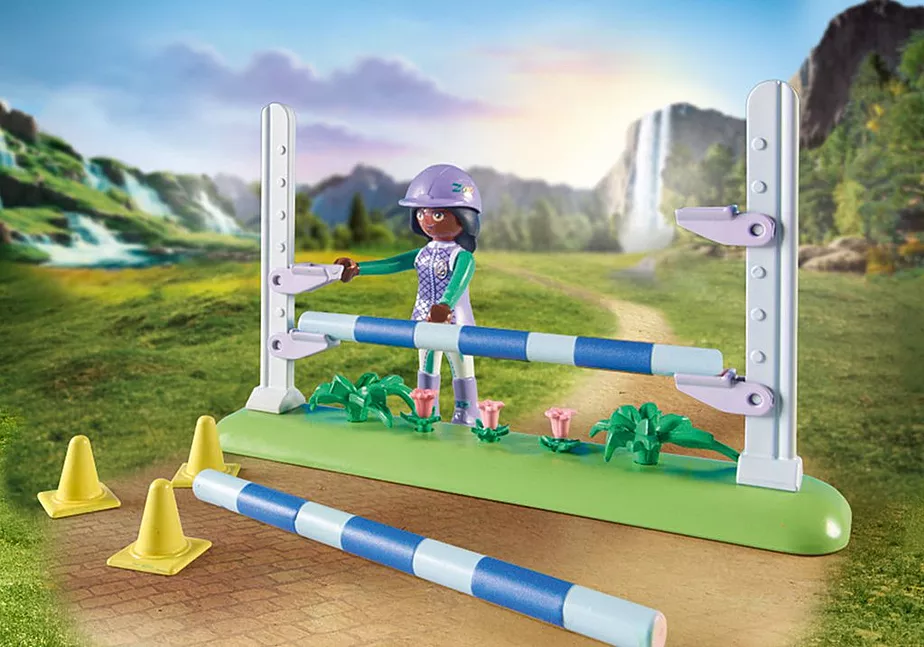 Zoe & Blaze mit Turnierparcours