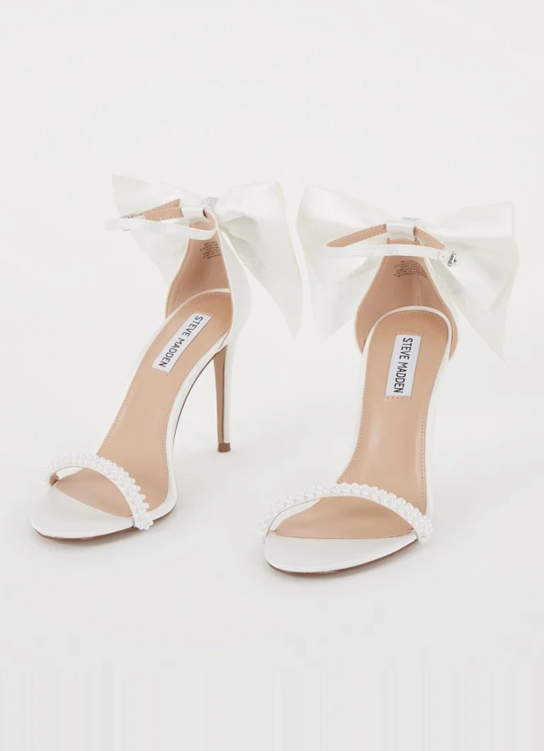 Steve Madden Bellarosa-P satino basutės su cirkoniais