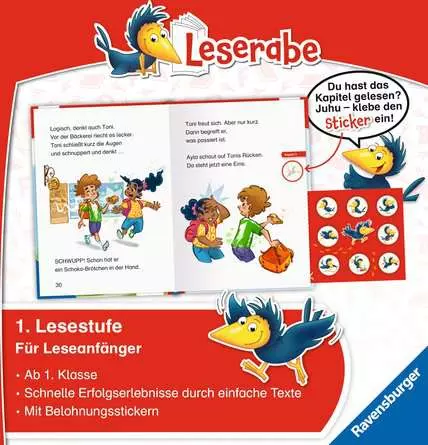 Leserabe - 1. Lesestufe: Tonis magisches Fußball-Trikot