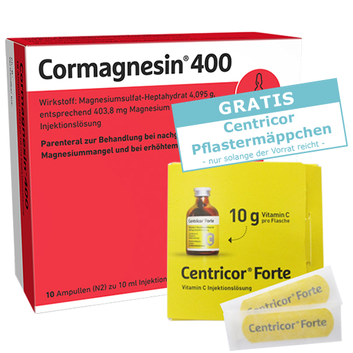CORMAGNESIN 400 Ampullen  10X10 ml  Ampullen