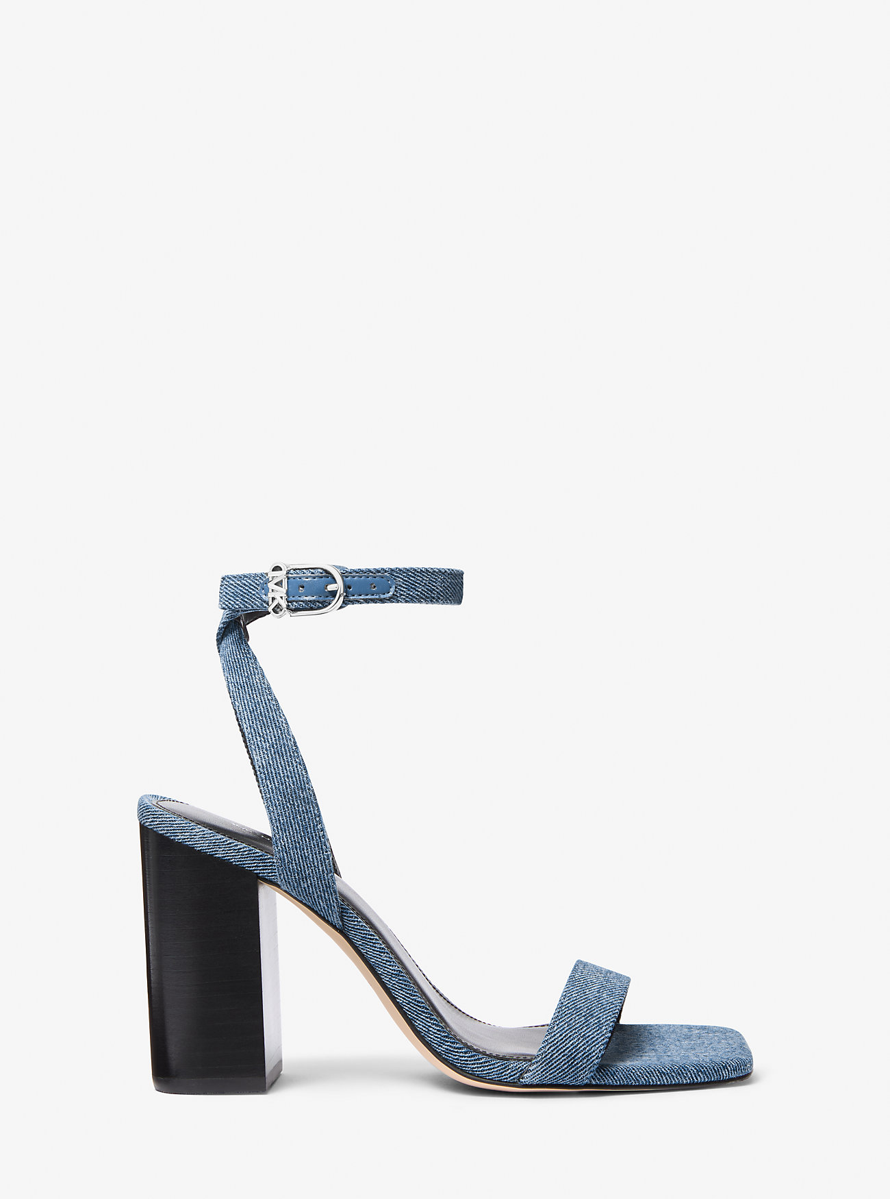 Merriam Denim Block Heel Sandal - UNION WASH