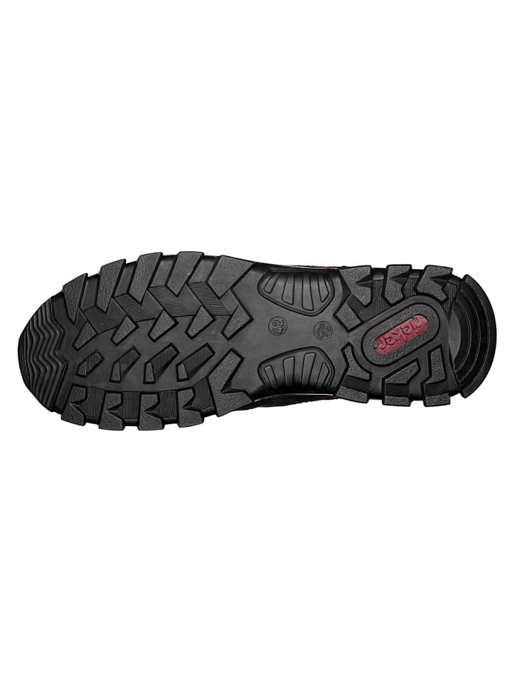 rieker Schnürschuh in schwarz günstig kaufen