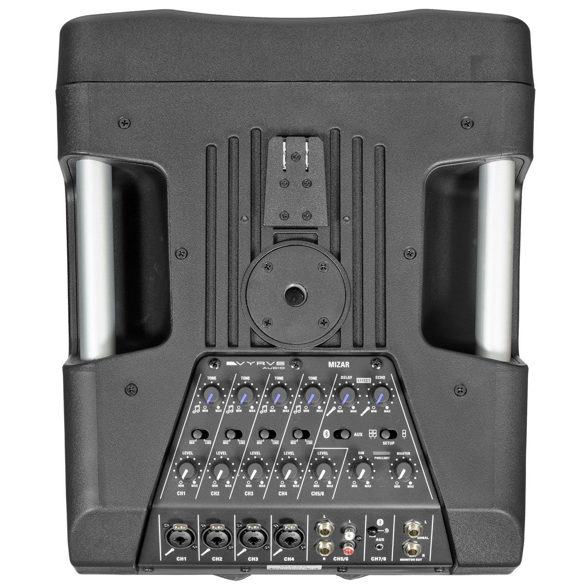 Vyrve Audio Vyrve Audio MIZAR PA-System mit Mixer und Stativen Lautsprechersystem