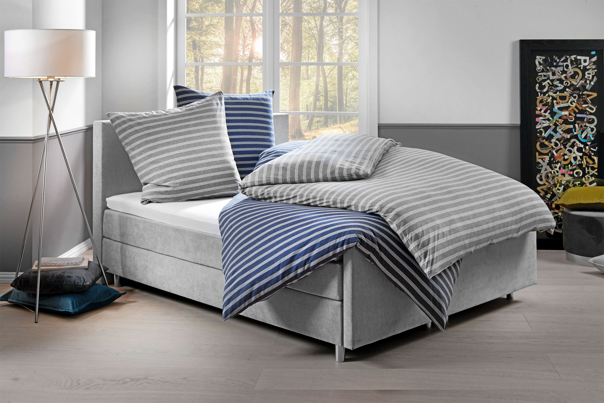 DormisetteJersey-Melange-Bettwäsche