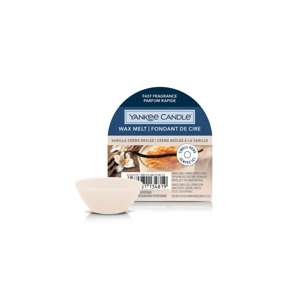 Wax Melts Vanilla Crème Brûlée - Candela Fumata