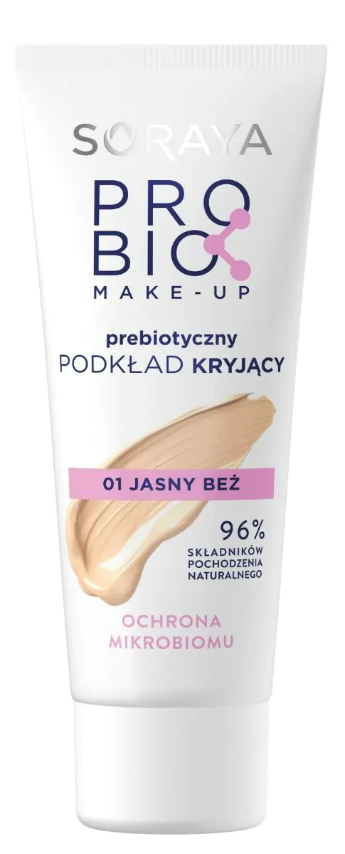 Soraya ProBIO Make-Up Prebiotic Covering Foundation 01 Svijetlo bež