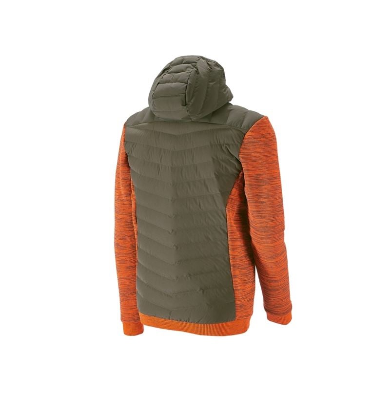 Hybrid Kapuzenstrickjacke e.s.motion ten