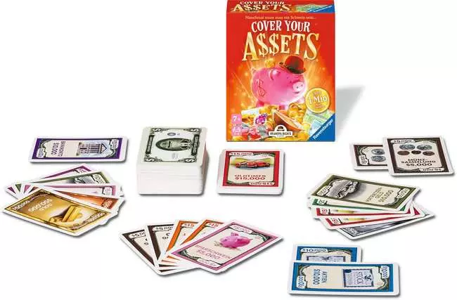 Cover your Assets - Kartenspiel ab 7 Jahren