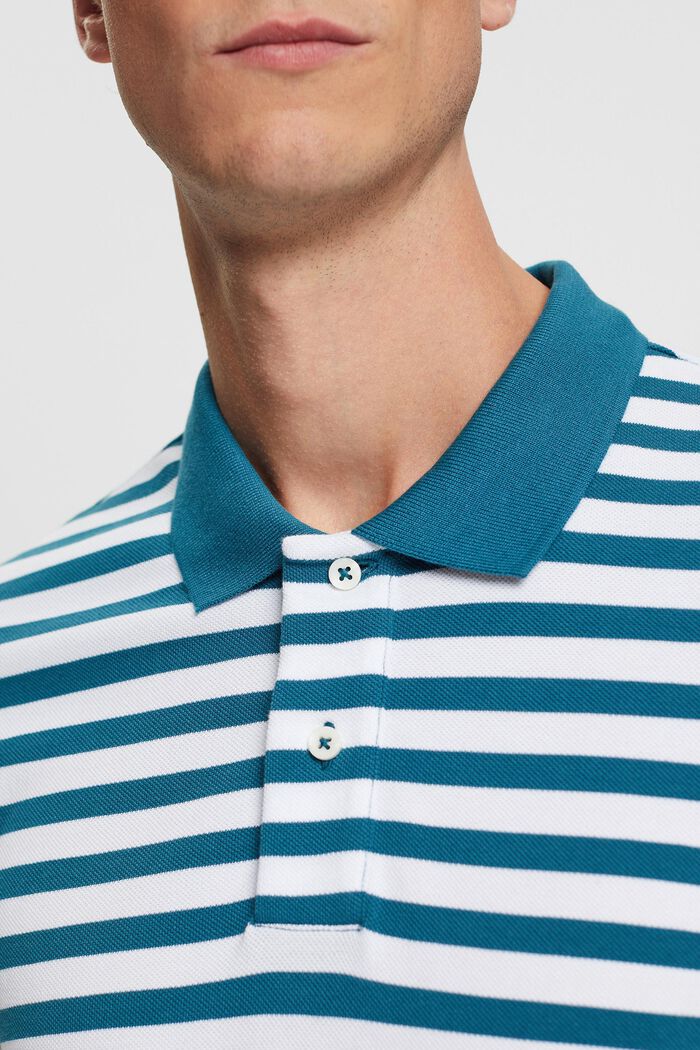 Gestreiftes Slim-Fit-Poloshirt