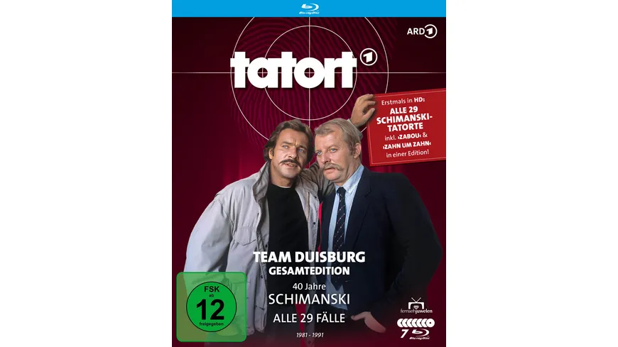 Tatort Duisburg - 40 Jahre Schimanski - Gesamtedition: Alle 29 Folgen inkl. 