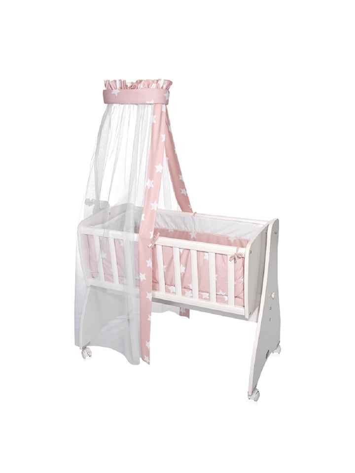 Lorelli Baby Bettwäsche Zubehör Set First Dreams in rosa günstig kaufen onesize