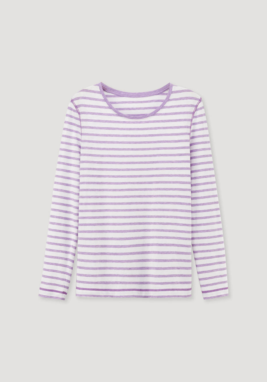 Langarm Schlafshirt aus reiner Bio-Baumwolle