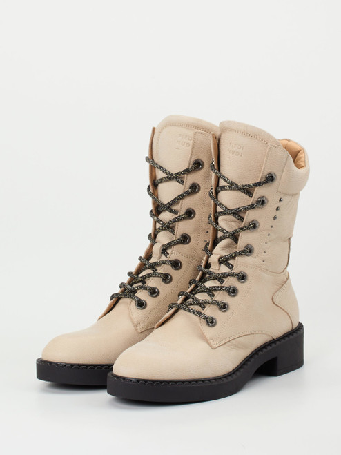 Schnürstiefelette-27513990005 Piedi Nudi