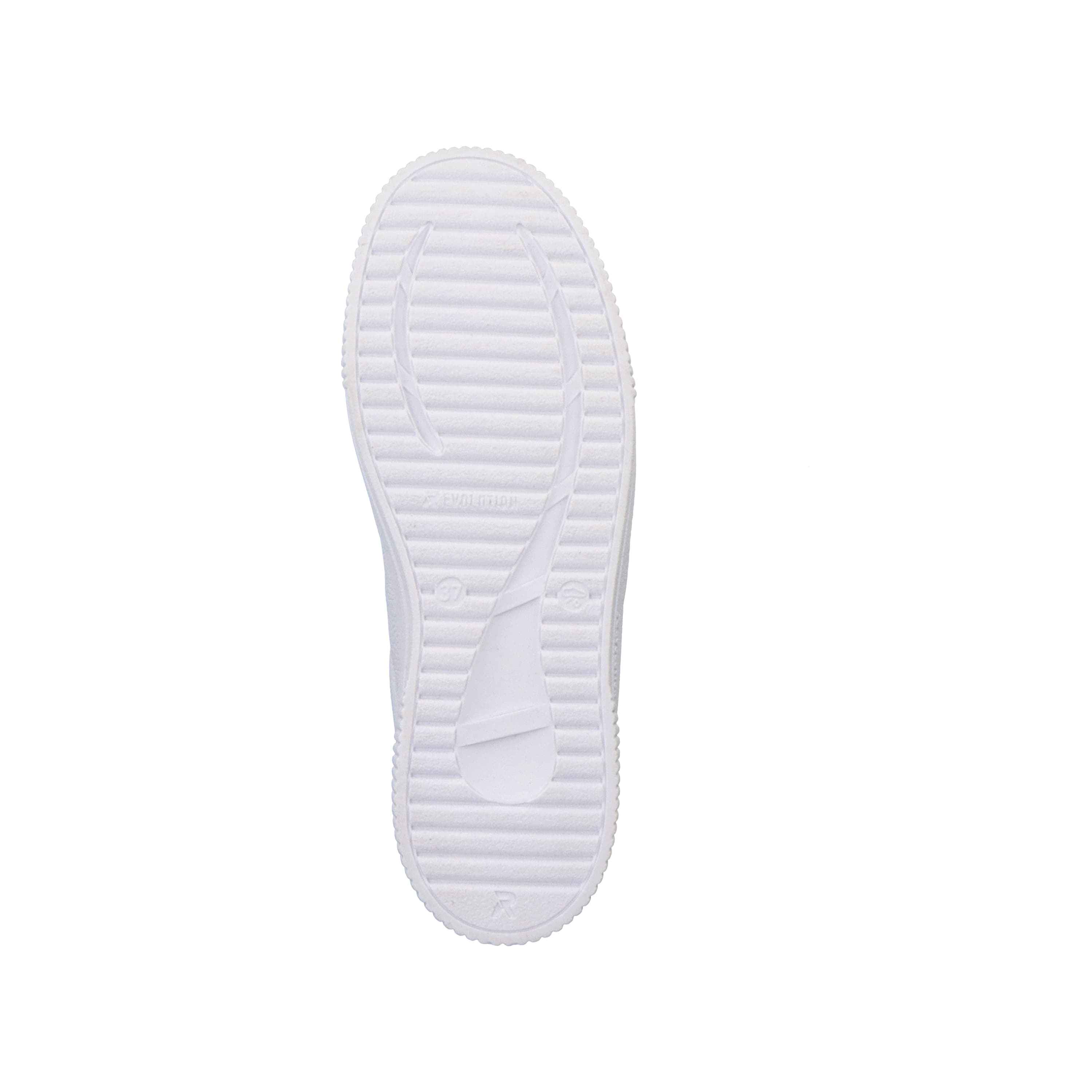 Rieker Damen Sneaker Low swan-white mint-green