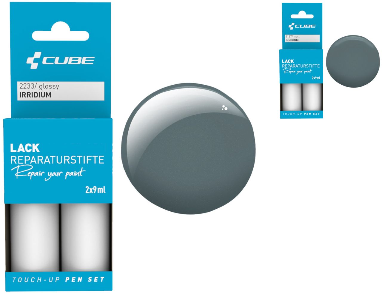 Cube Lackreparaturstift Set IRRIDIUM kaufen | Bike-Discount
