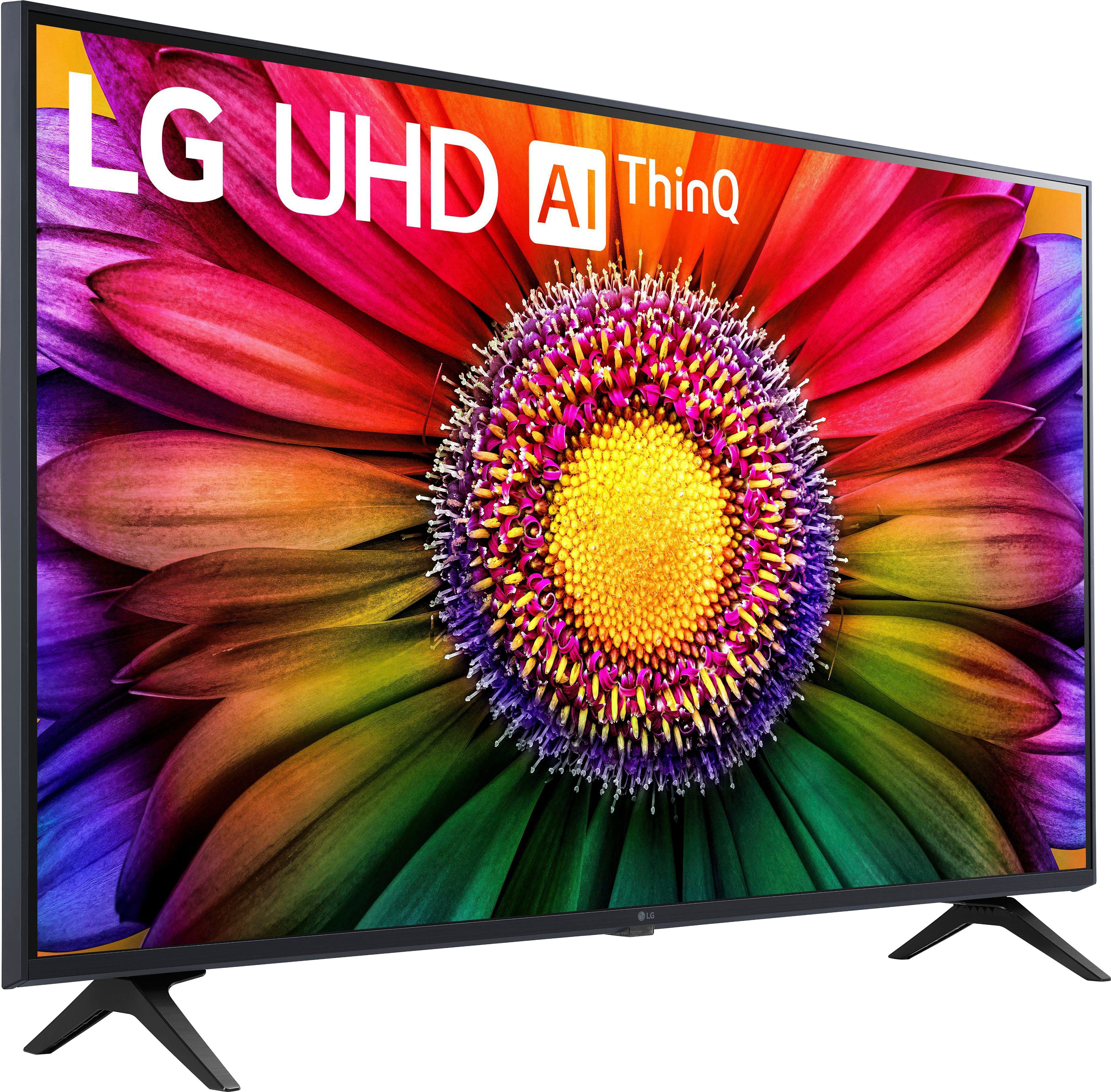 LG 43UR80006LJ LED-Fernseher (109 cm/43 Zoll, 4K Ultra HD, Smart-TV, UHD,α5 Gen6 4K AI-Prozessor,HDR10,AI Sound Pro,Filmmaker Mode)