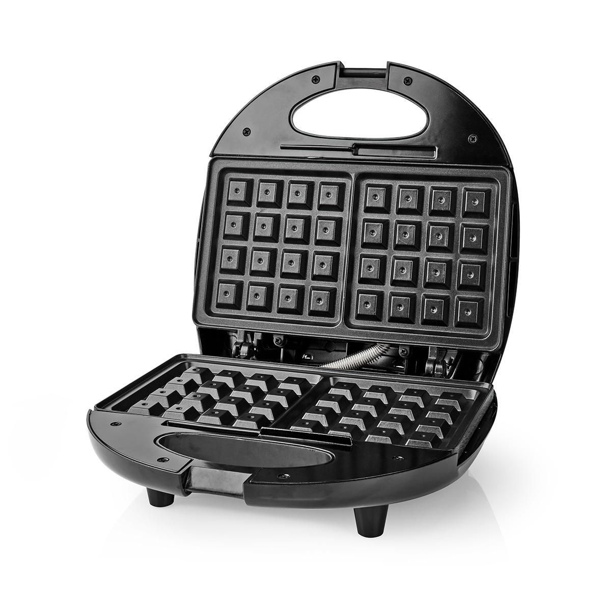 Nedis KAWP200BK Waffeleisen