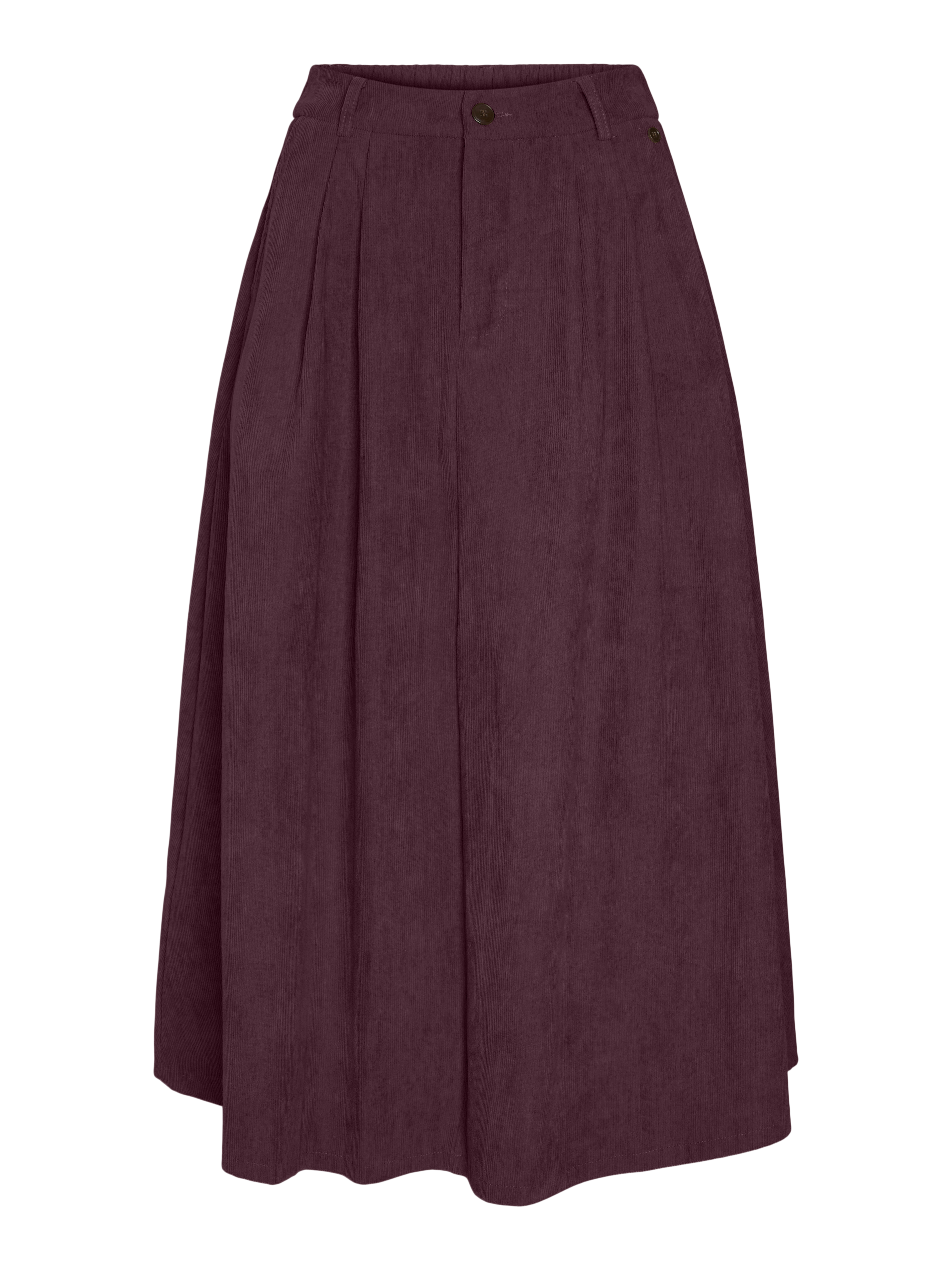 VMVIENNA Hohe Taille Samtrock