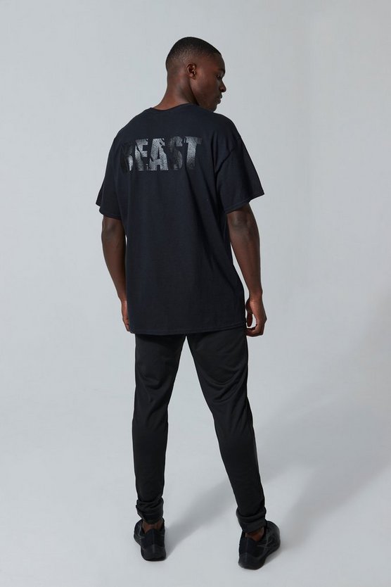 Man Active X Beast Oversize Gym T-Shirt