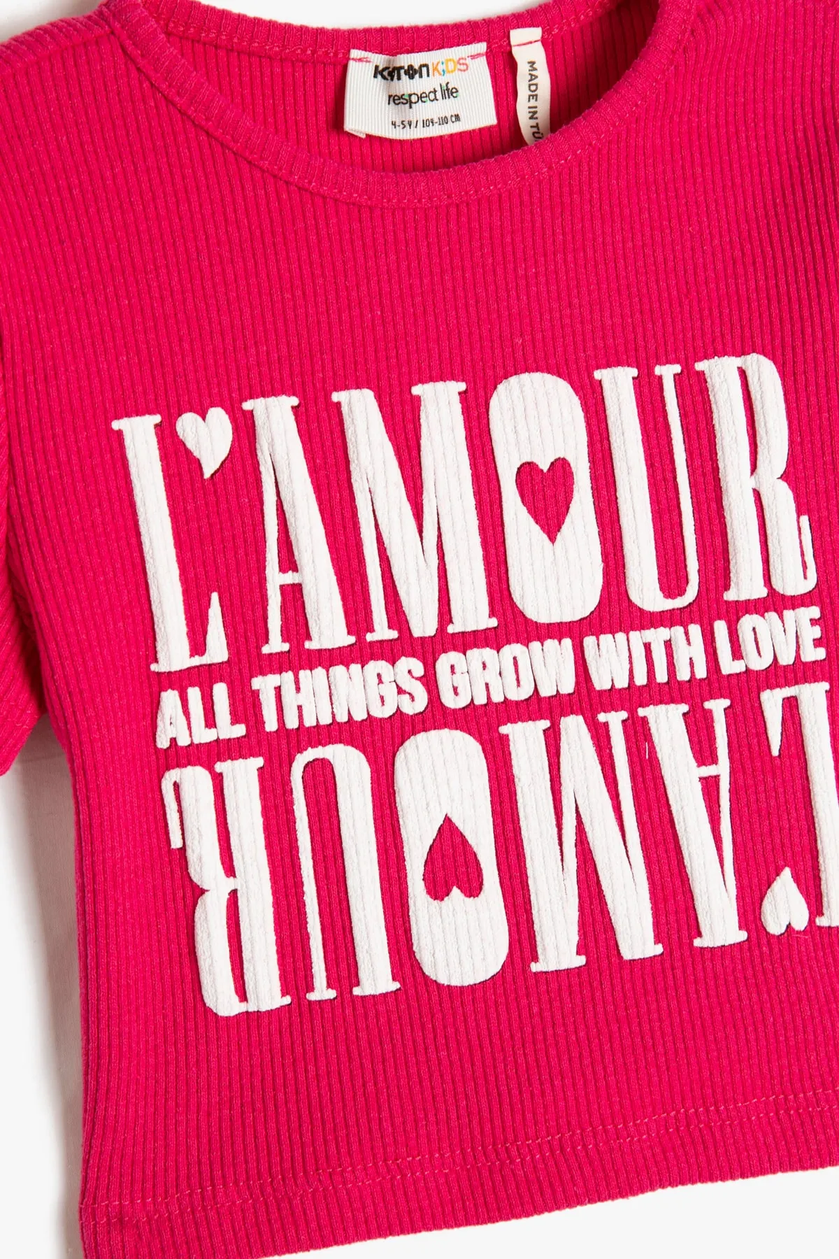 Koton Kids  T-Shirt - Rosa - Regular Fit