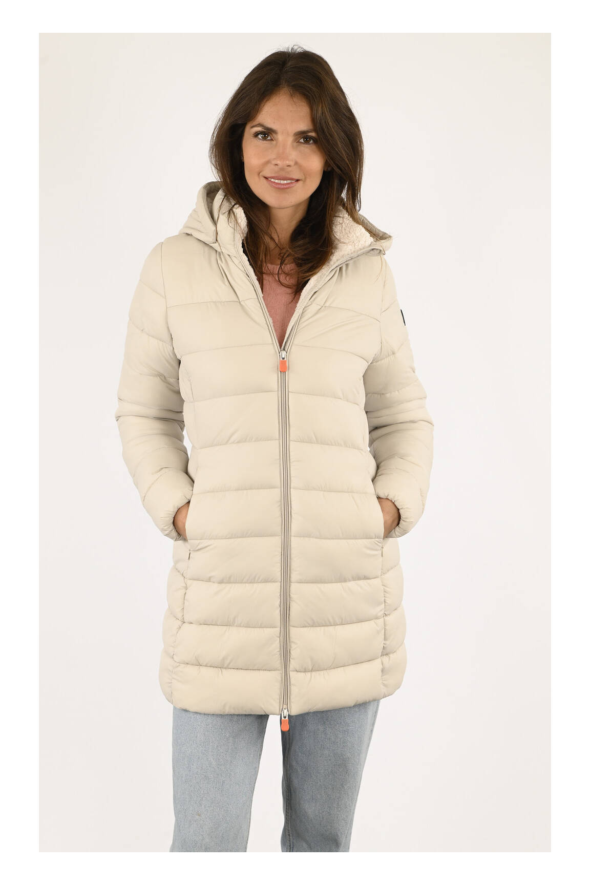Save The Duck Doudounes Femme couleur beige