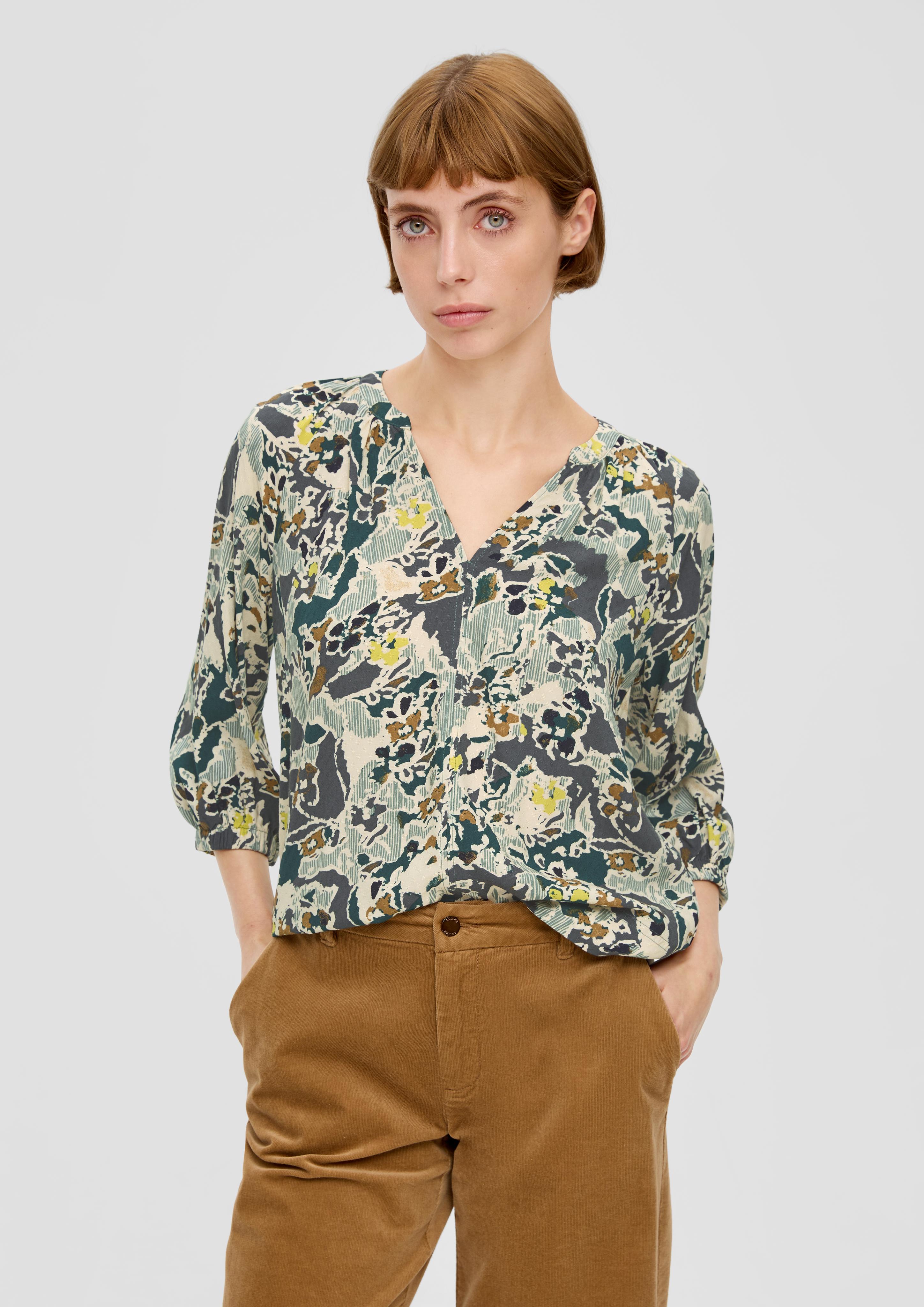 Bluse aus Viskose-Jacquard  2135648-67A0