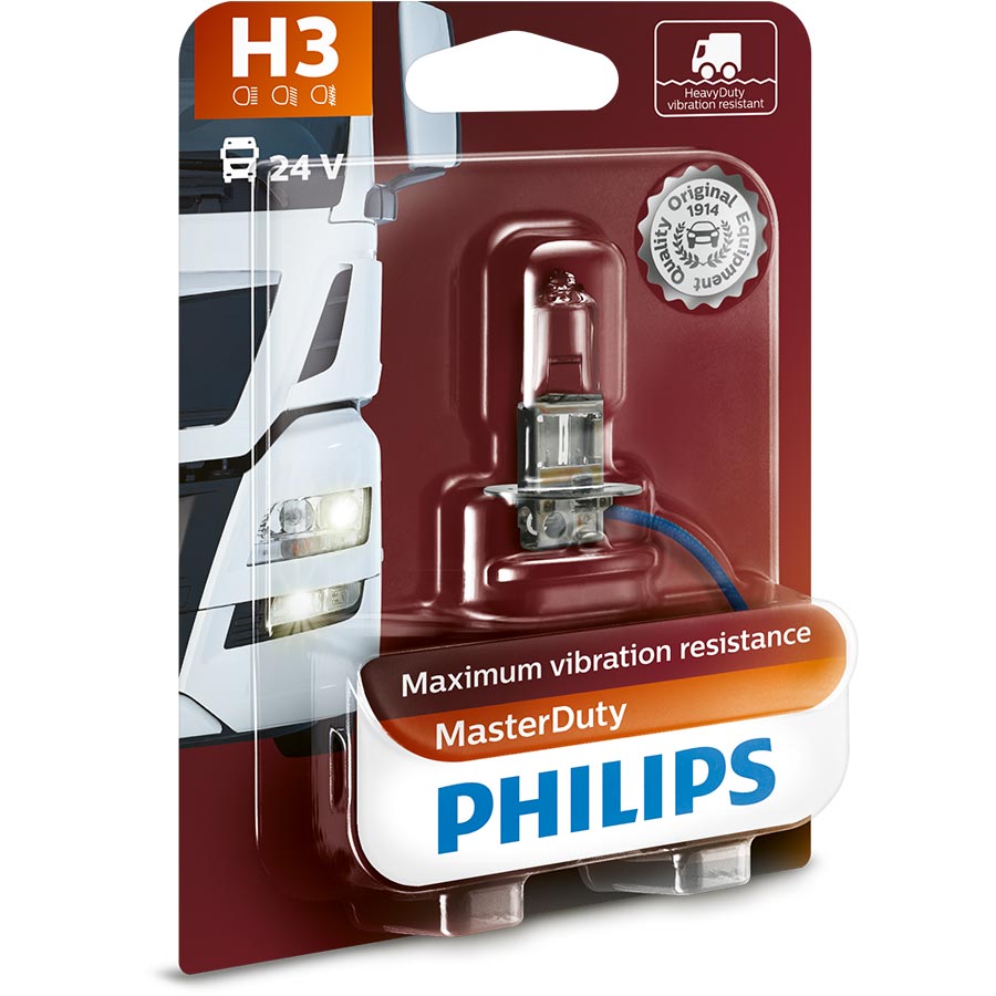 Philips H3 Glühlampe 24V, 1 Stück - ATU