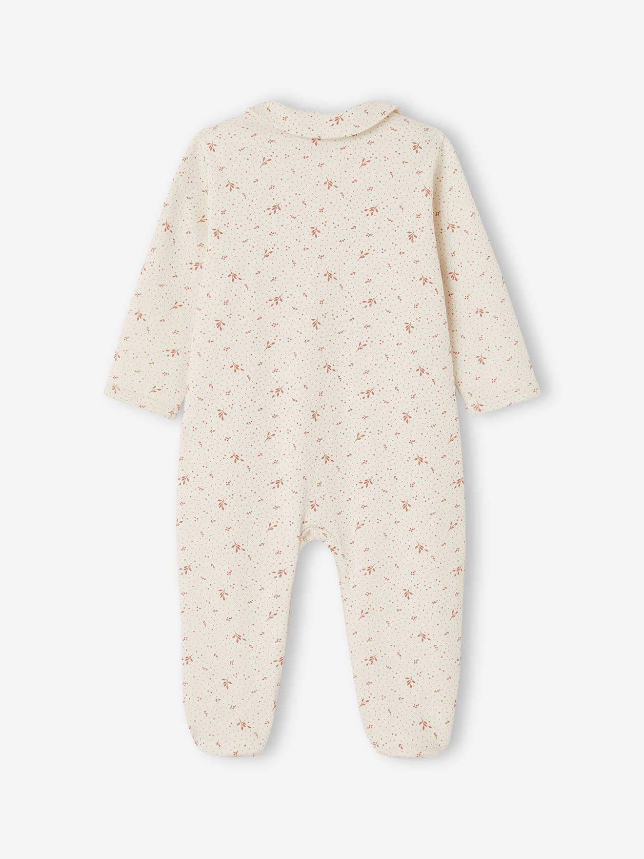 Vertbaudet 2er-Pack Baby Jersey-Strampler Oeko-Tex - altrosa
