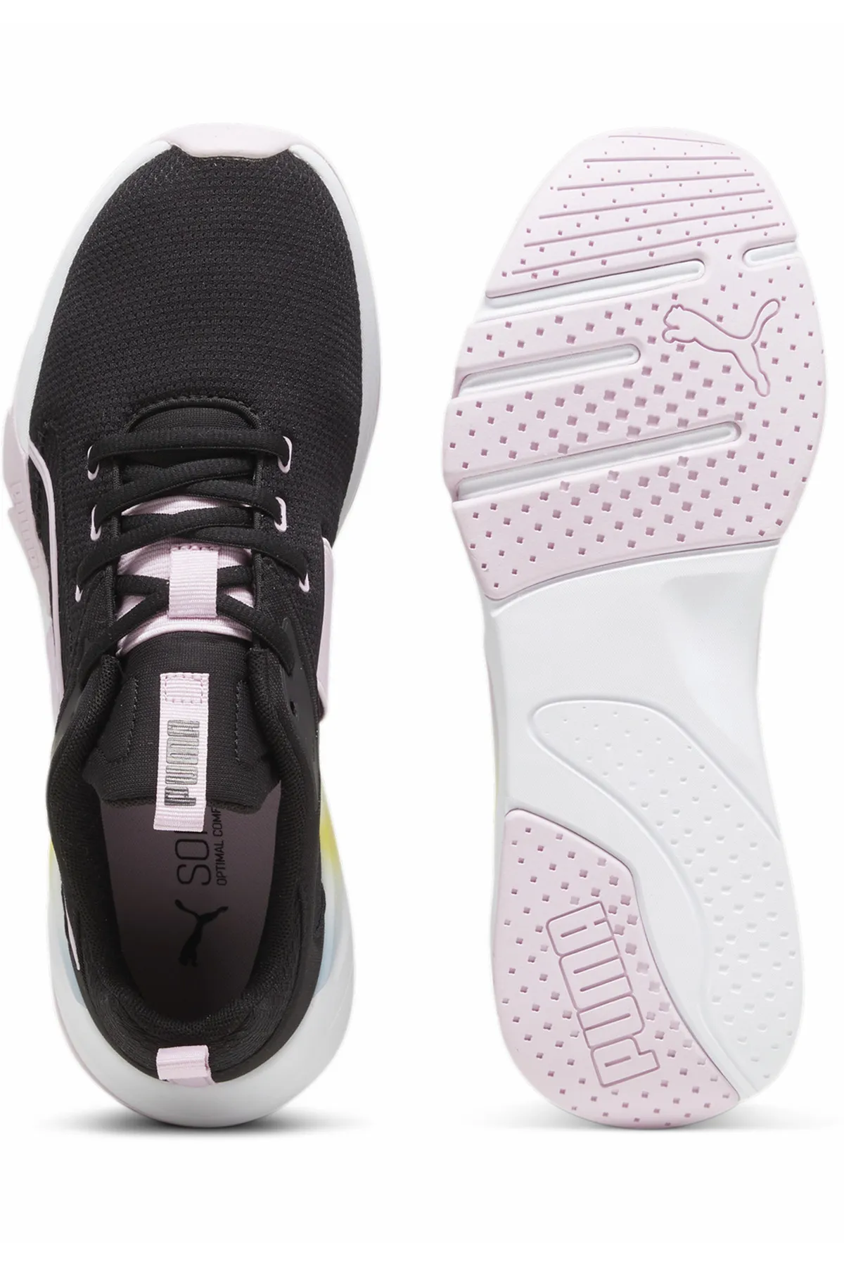 Puma  Sneaker - Schwarz - Flacher Absatz