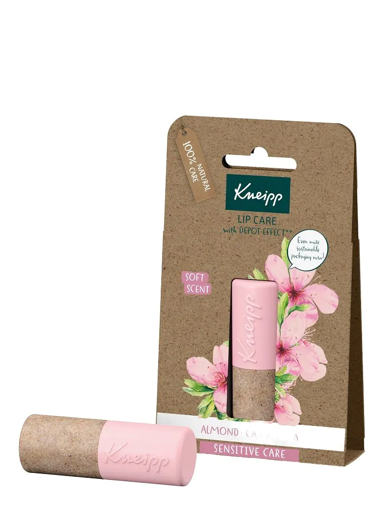 Kneipp Gentle Care Lip Balm με άρωμα Άνθους Αμυγδαλιάς