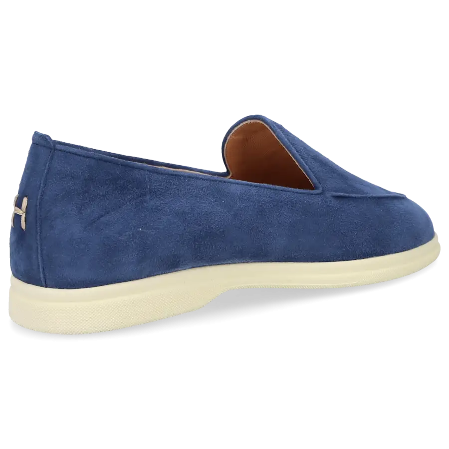 Henderson - Loafer EVA Veloursleder - blau