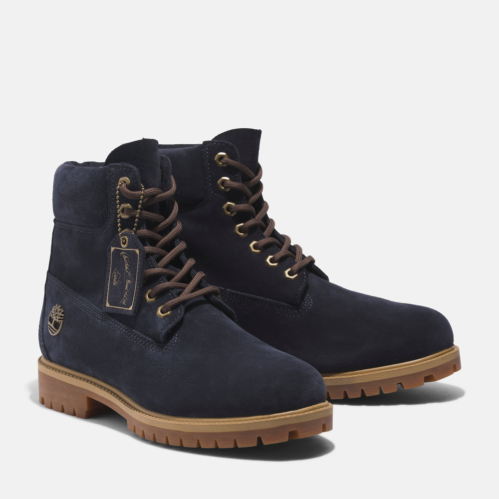 Timberland Heritage 6 INCH Boot LACE WATERPROOF TB0A6821EP31 / blau