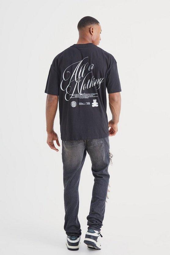 Weiße Skinny Stretch Bikerjeans mit Rissen