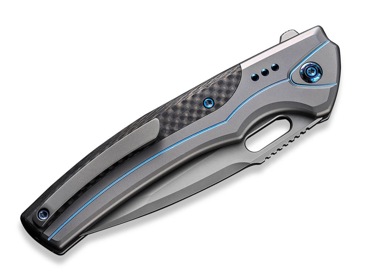 Exciton Titanium CF Grey & Blue Ltd
