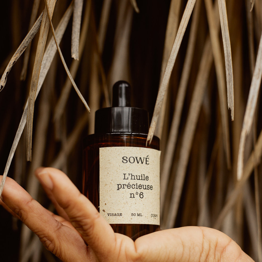 sowé botanic lab L'huile précieuse n°6 - CBD - Booster Renew - 50ml Huile visage et corps