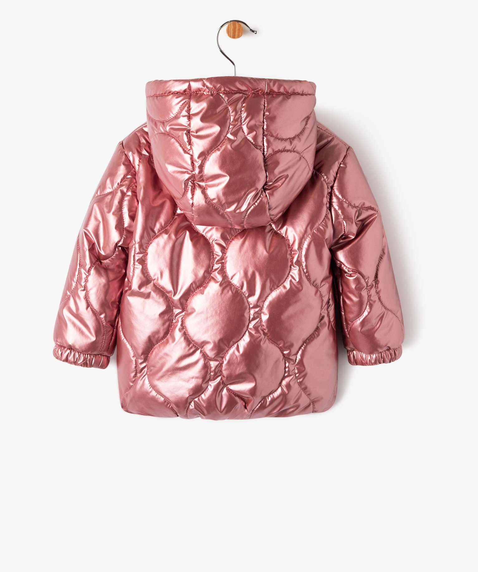 Blouson fille à capuche et doublure chaude - LuluCastagnette rose | GEMO